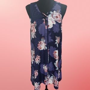 Peach Love California Floral Dress